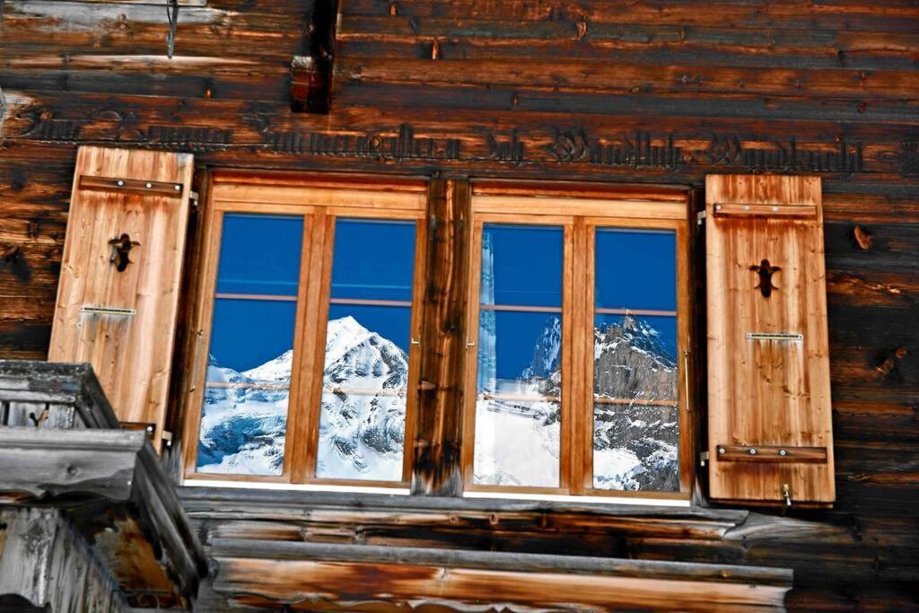 Apartamento Peacefull Mountains View Kandersteg Exterior foto