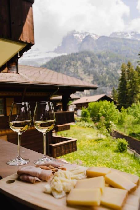 Apartamento Peacefull Mountains View Kandersteg Exterior foto