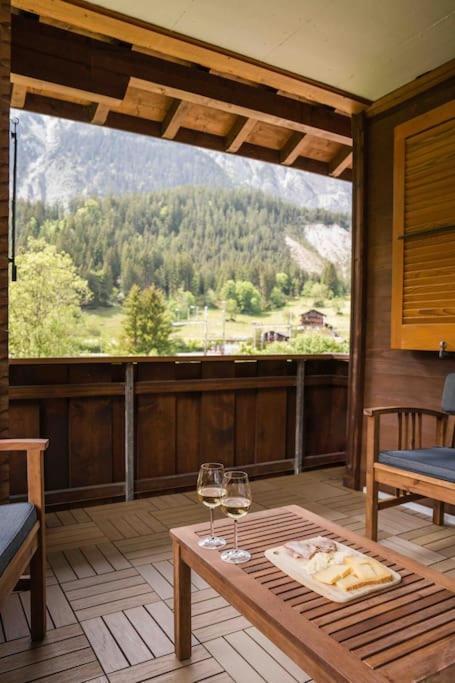 Apartamento Peacefull Mountains View Kandersteg Exterior foto