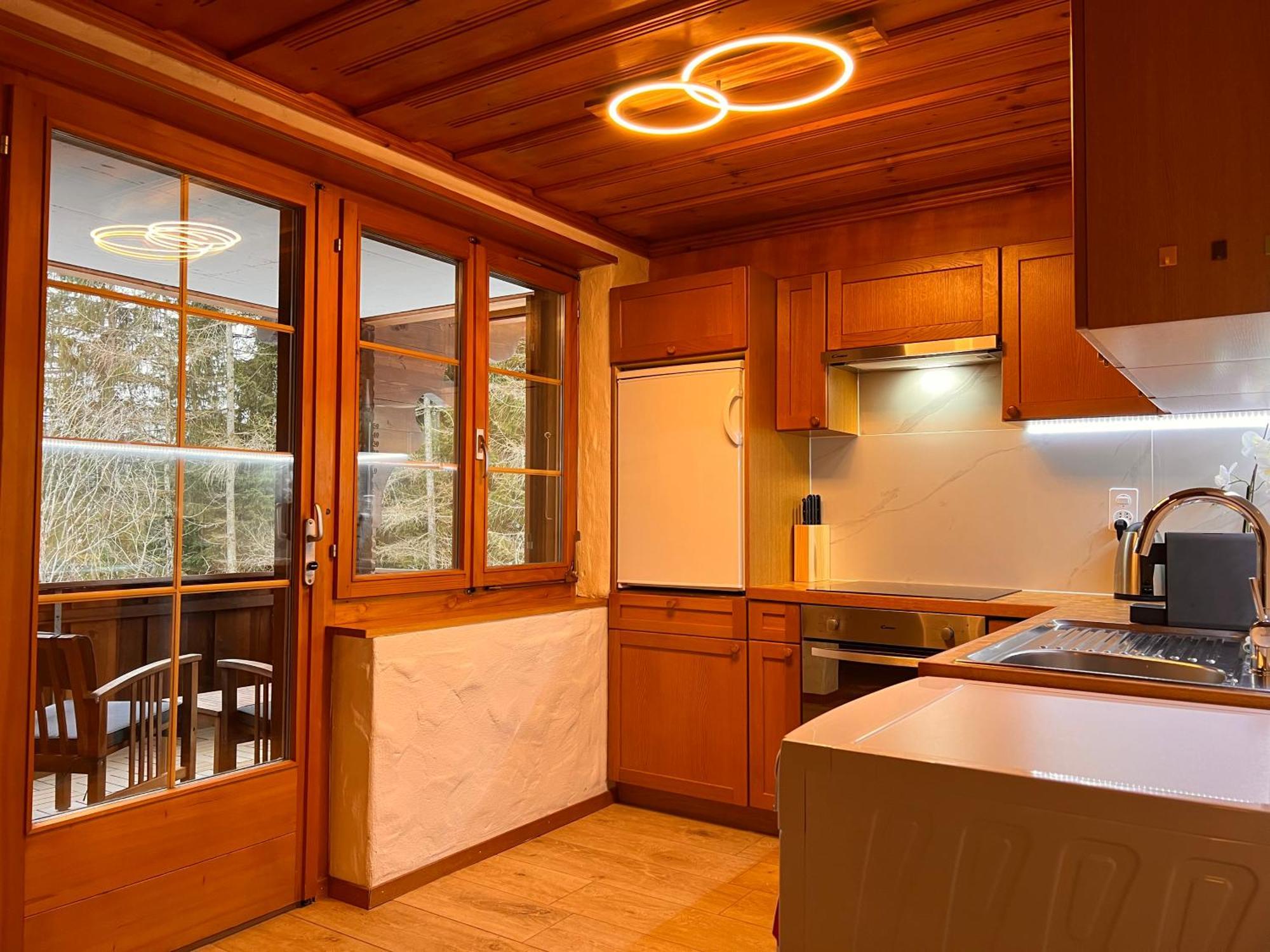 Apartamento Peacefull Mountains View Kandersteg Exterior foto